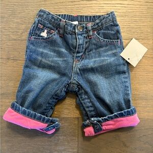 Baby gap denim insulated denim jeans 3-6M NWT ret $69